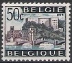 Belgium 1966 Paisaje 50 CTS Multicolor Scott 642